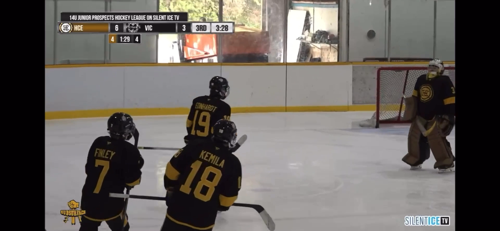 Parker Leonhardt's Clutch Shot Seals the Game for HC Edmonton U14