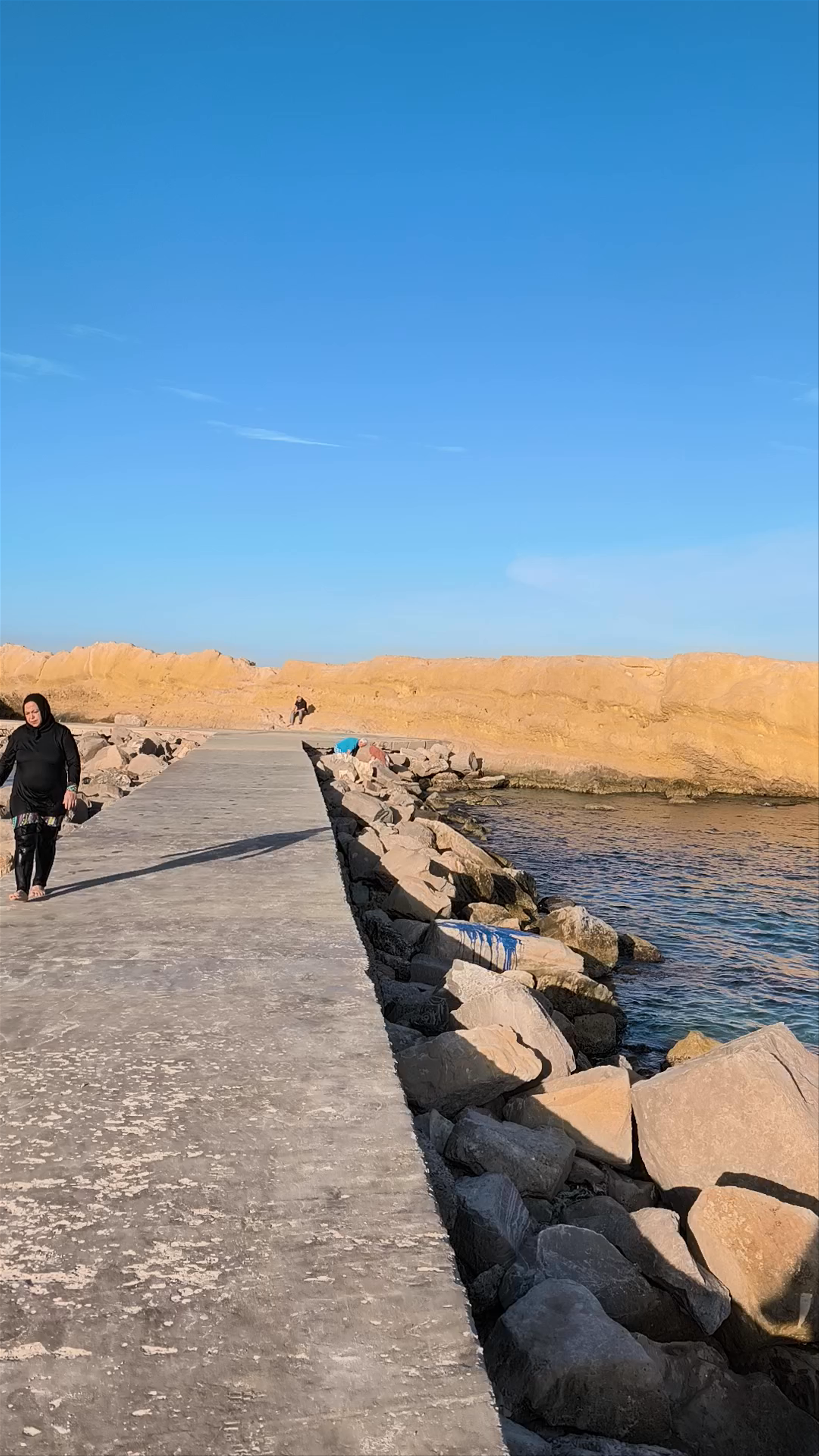 Plongeoir plage karaia de Monastir الميدة