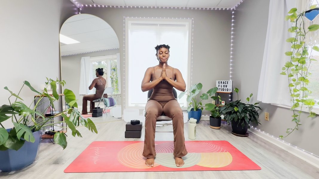 Seated & Serene | 20-Minute Chair Yoga Flow