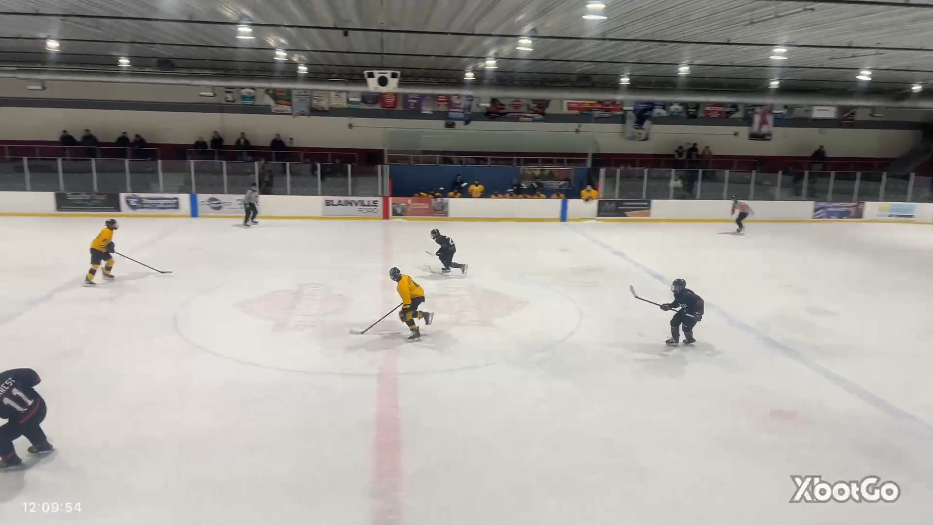 5 points ! One flying water bottle ! Caleb Charest was on another level tonight.