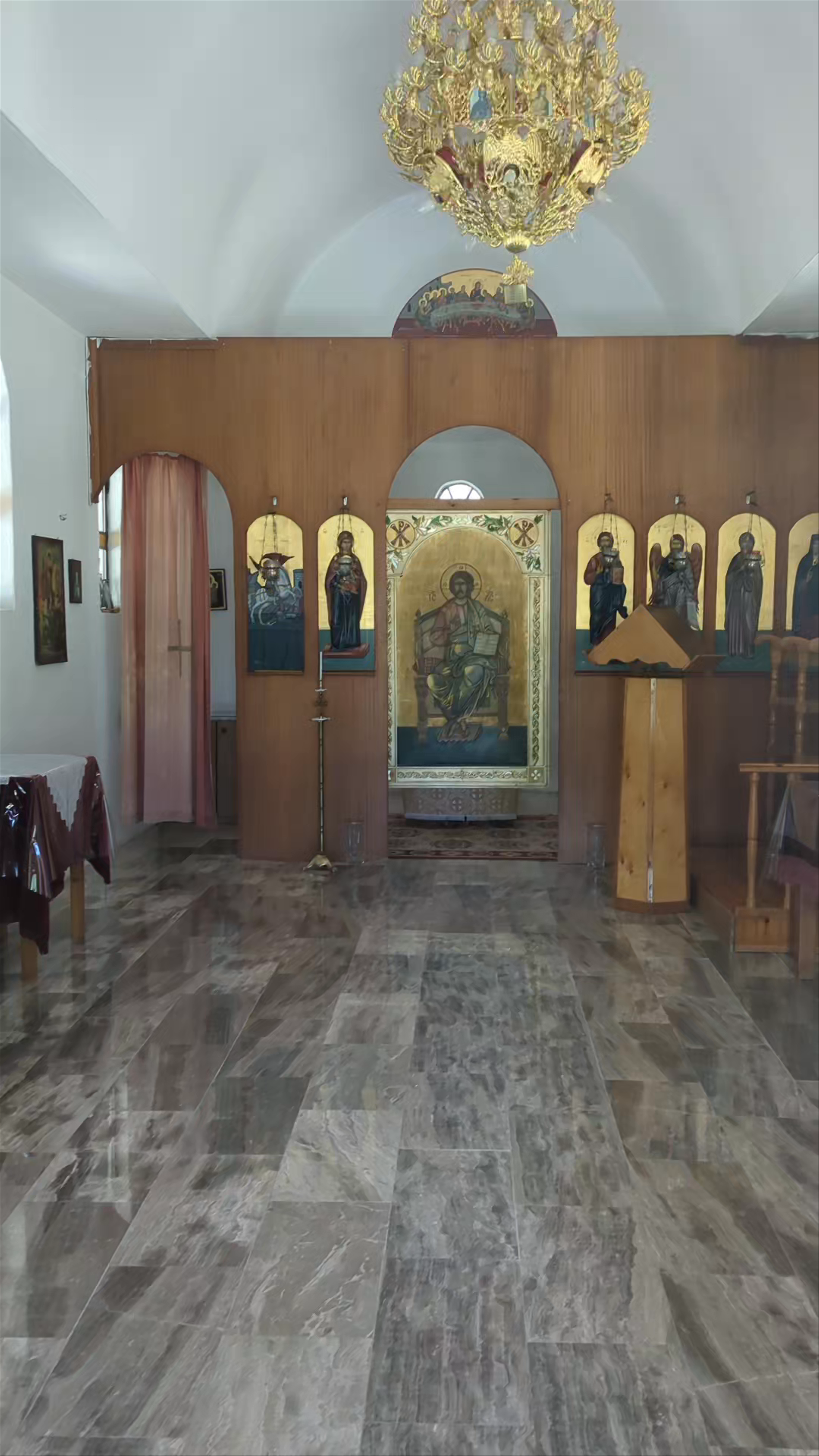 Inside Agios Georgios Church - Spiritual Serenity in Dion, Greece