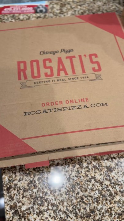 Rosati's Pizza - Delicious double crust beef Create Your Own Pizza 16" - Pizza Near Me - Marietta, Georgia