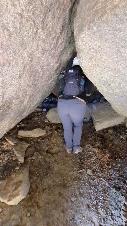 Old Rag Mountain - The Rock scrambles were a whole lot of this! - Hiking Near Me