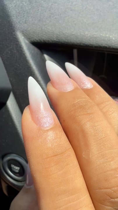 Omni Organic Nails - The video doesn't do it justice.    Wedding Nails - thank you Vy-- they're GORGEOUS!! - Nail Salons Near Me - Orange, California