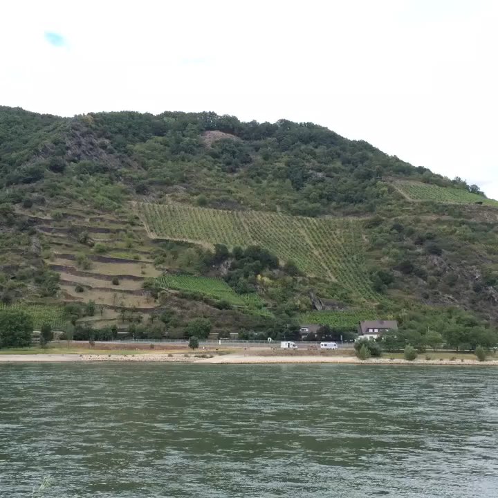Restaurant Landsknecht - View from apartment on river. - German Near Me - St. Goar, RP