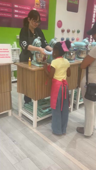 Slime Kitchen - Zuri making slime - Kids Activities Near Me - Pleasanton, California