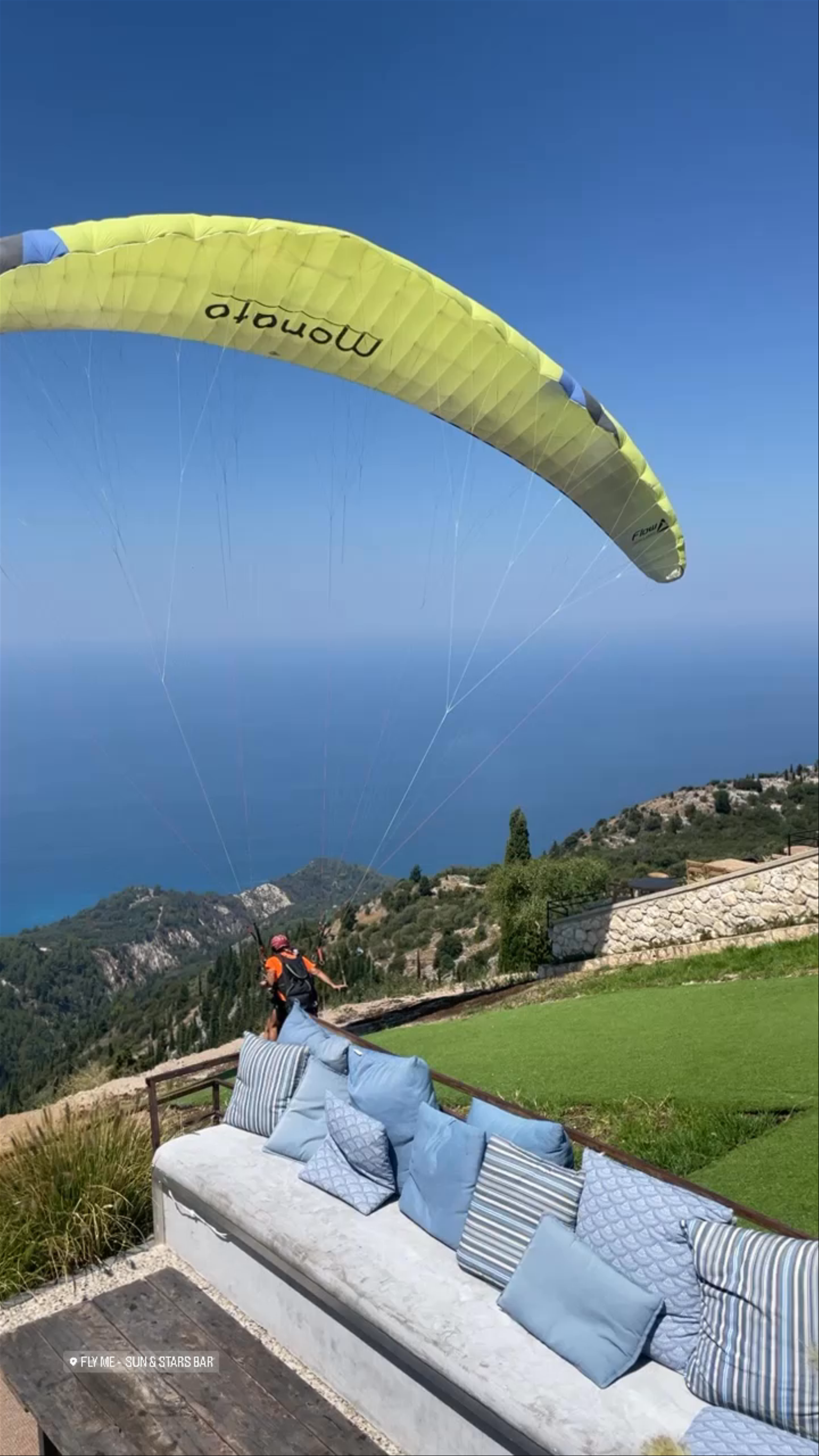 Paragliding Adventure Over Lefkada from FLY ME Sun & Stars Bar