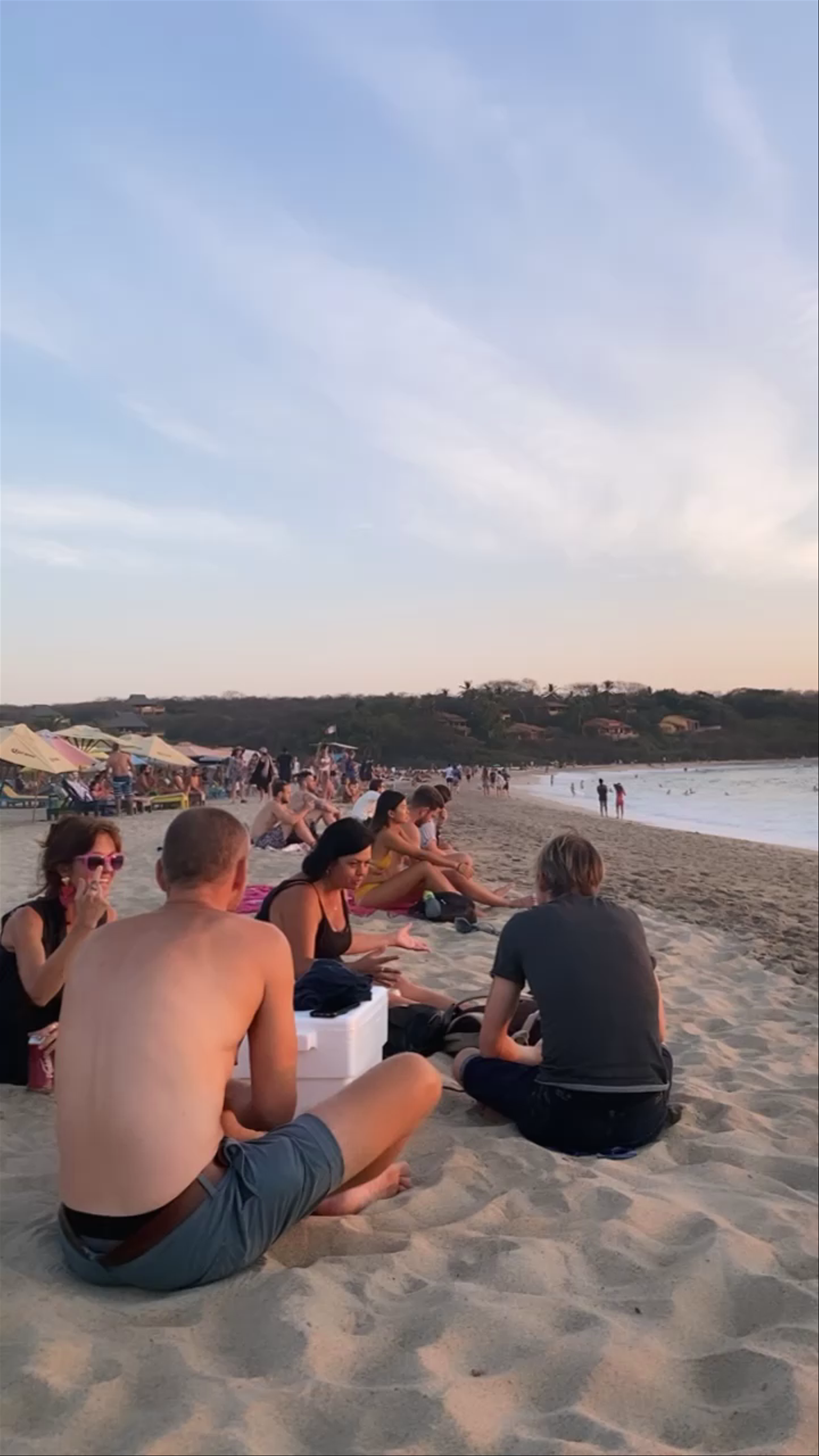 Sunset Serenity at Playa Zicatela, Oaxaca