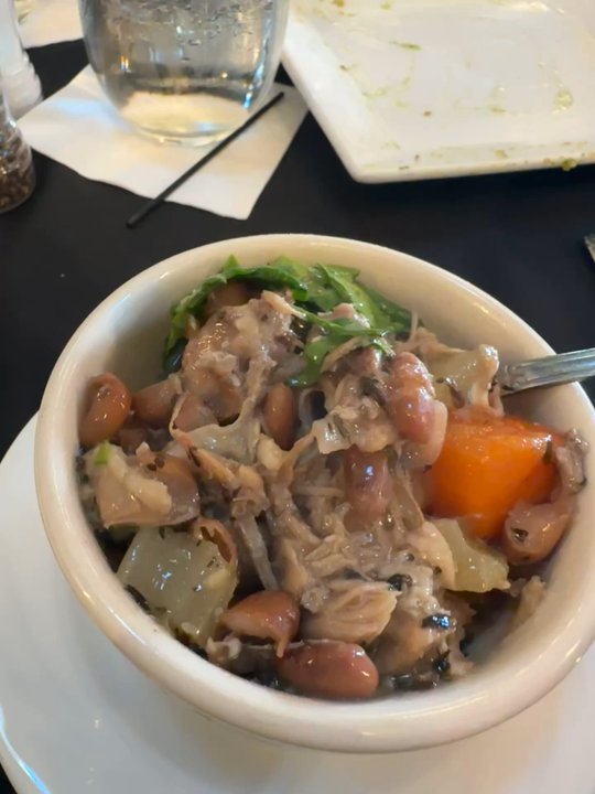 Brian's Place - Pork and pinto soup - Spanish Near Me - Hernando Beach, Florida