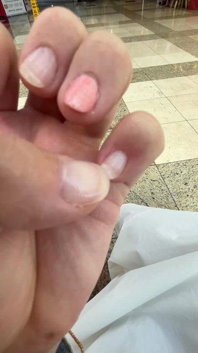 Sugar Nail - Left pinky peeling off - Nail Salons Near Me - Los Angeles, California