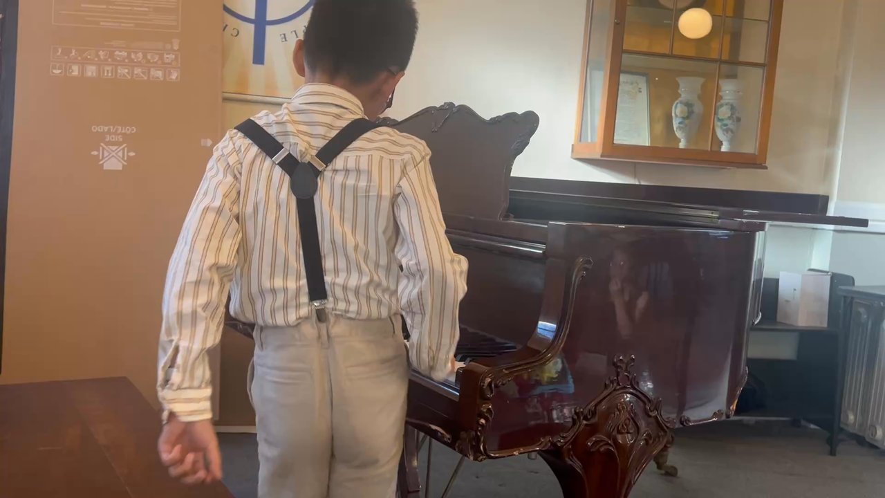 Thepsi Piano Lessons - Young student JD plays Manhattan by Faber, and the blue Danube - Musical Instruments & Teachers Near Me - Montclair, California