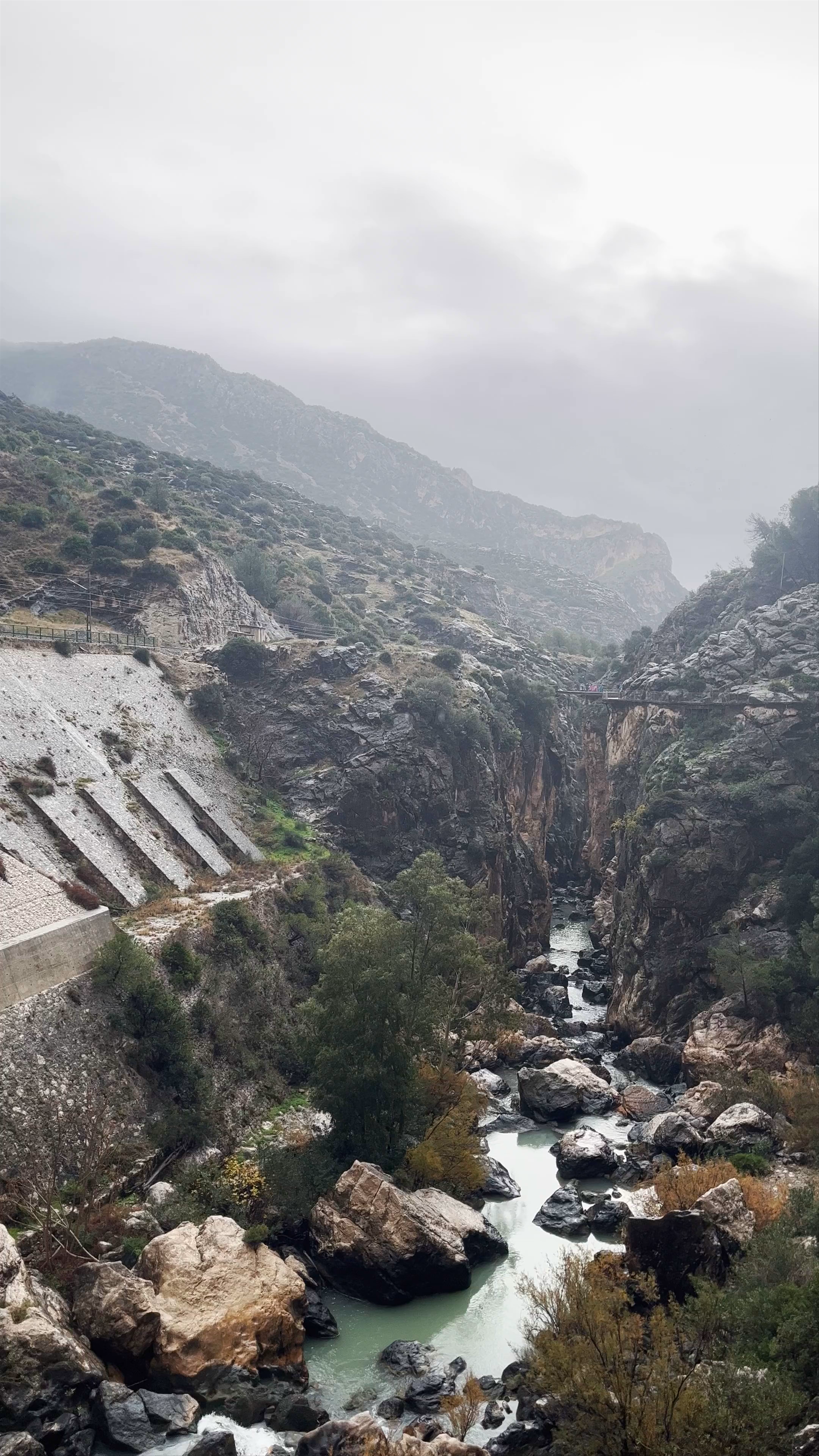 Kaňon Tajo de las Palomas at El Caminito del Rey, Málaga