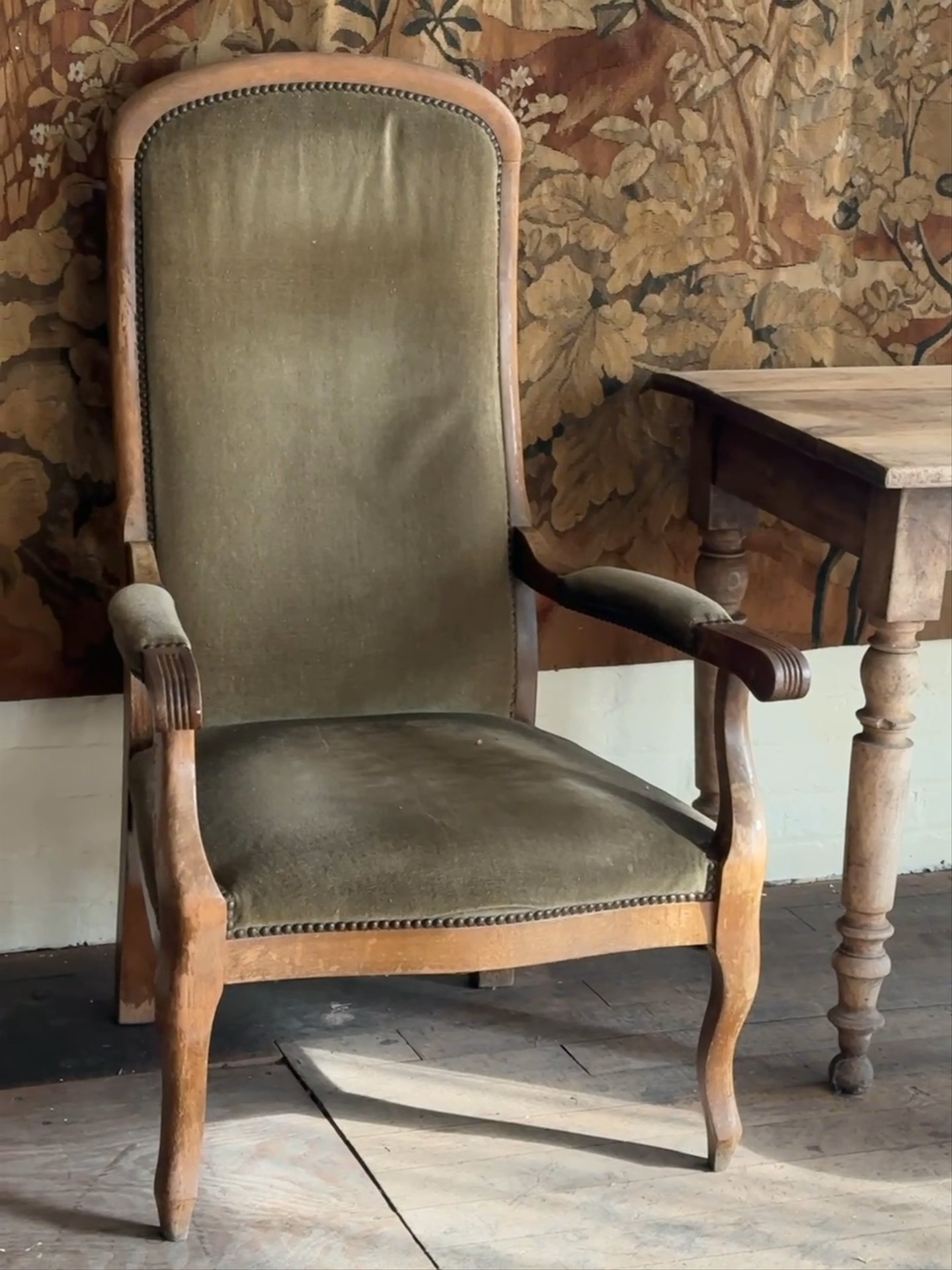 Louis Philippe Style Arm Chair