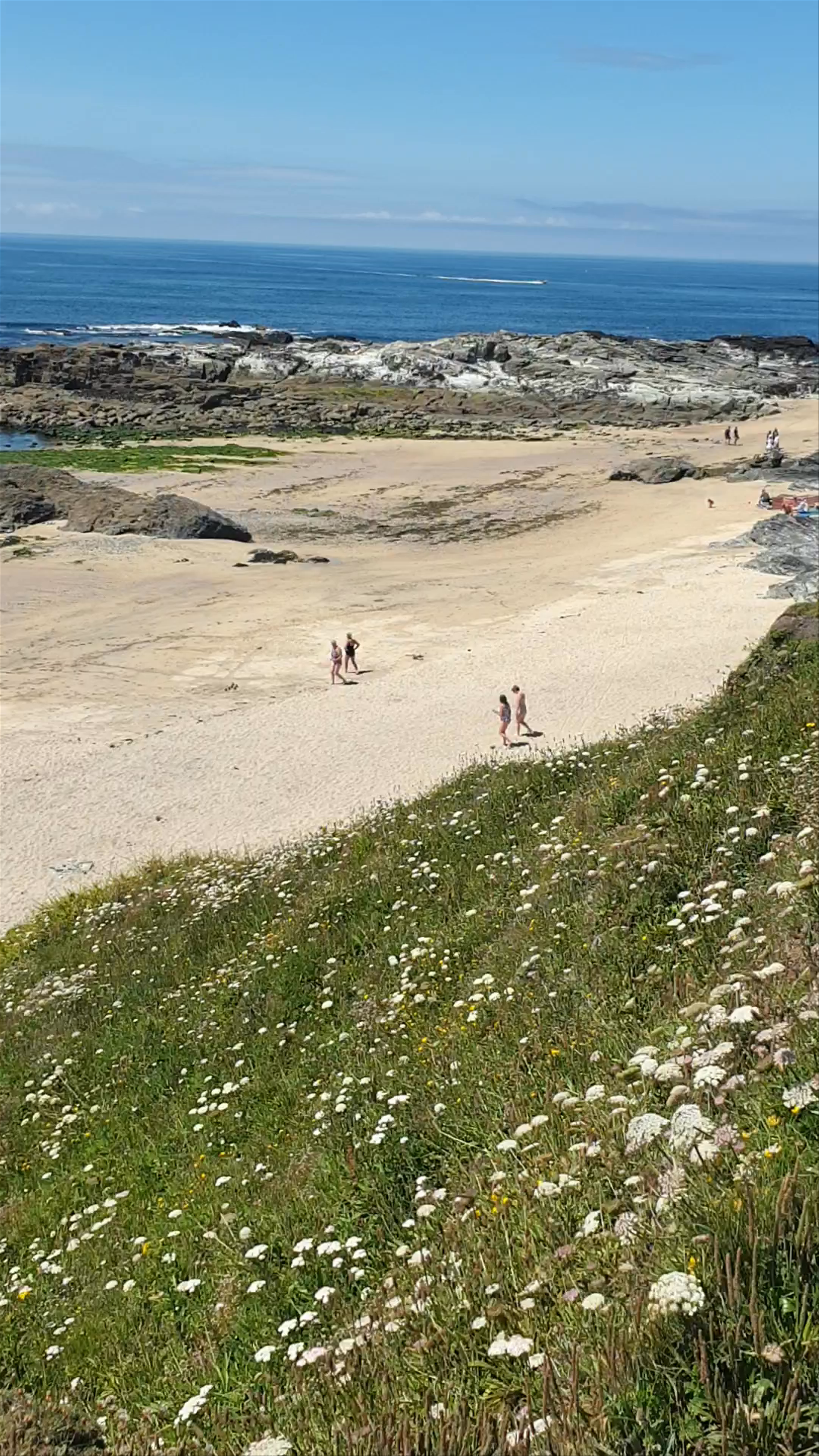Gwithian Beach: Coastal Serenity and Cliffside Views in Hayle, UK
