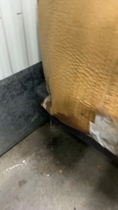 SmartStop Self Storage - Leaking box full of water - Self Storage Near Me - Sacramento, California