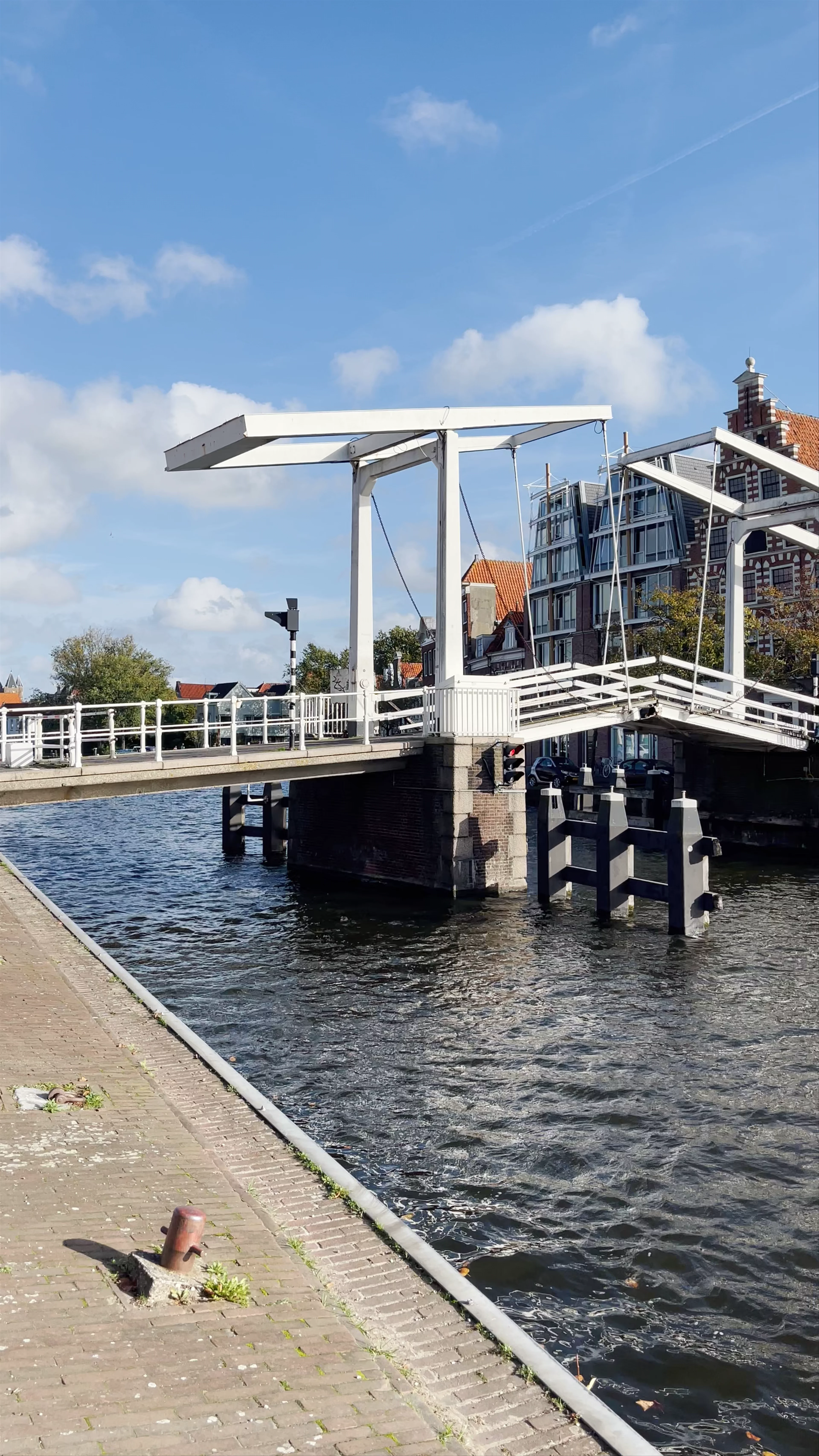 Ponte Mobile, Gravestenenbrug, Haarlem