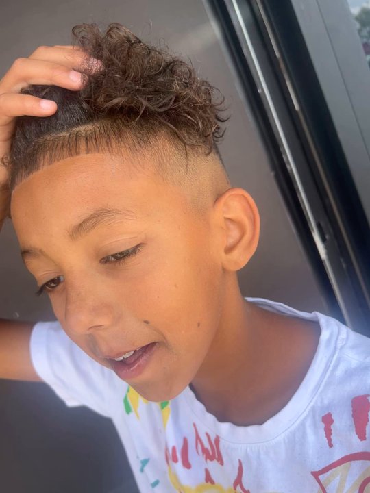 Tapered Viking - I've never seen my oldest with a smile bigger! We'll be coming back to Stephan for sure! Thank you guys! Perfect job on the front! - Barbers Near Me - Henderson, Nevada