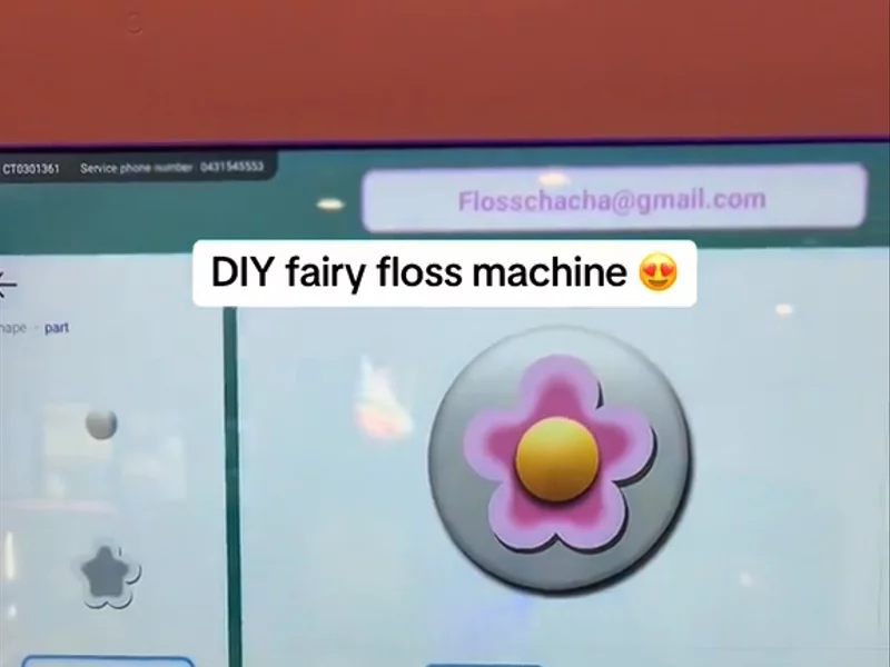 DIY fairy floss machine