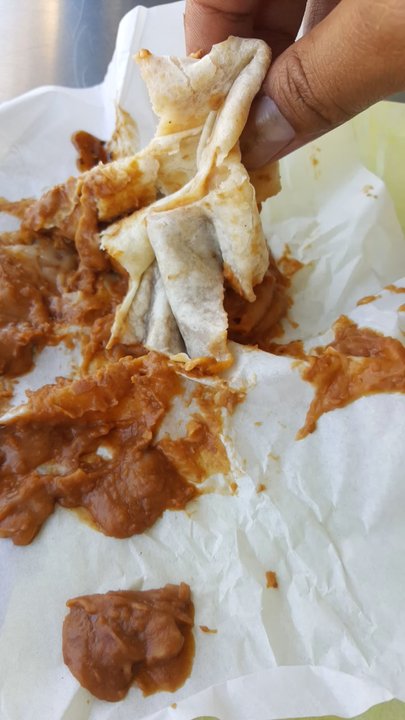 J & S - Would have been better if they sold plain chips i could have sopped up this mess.  Wasted food :( - Mexican Near Me - Montebello, California