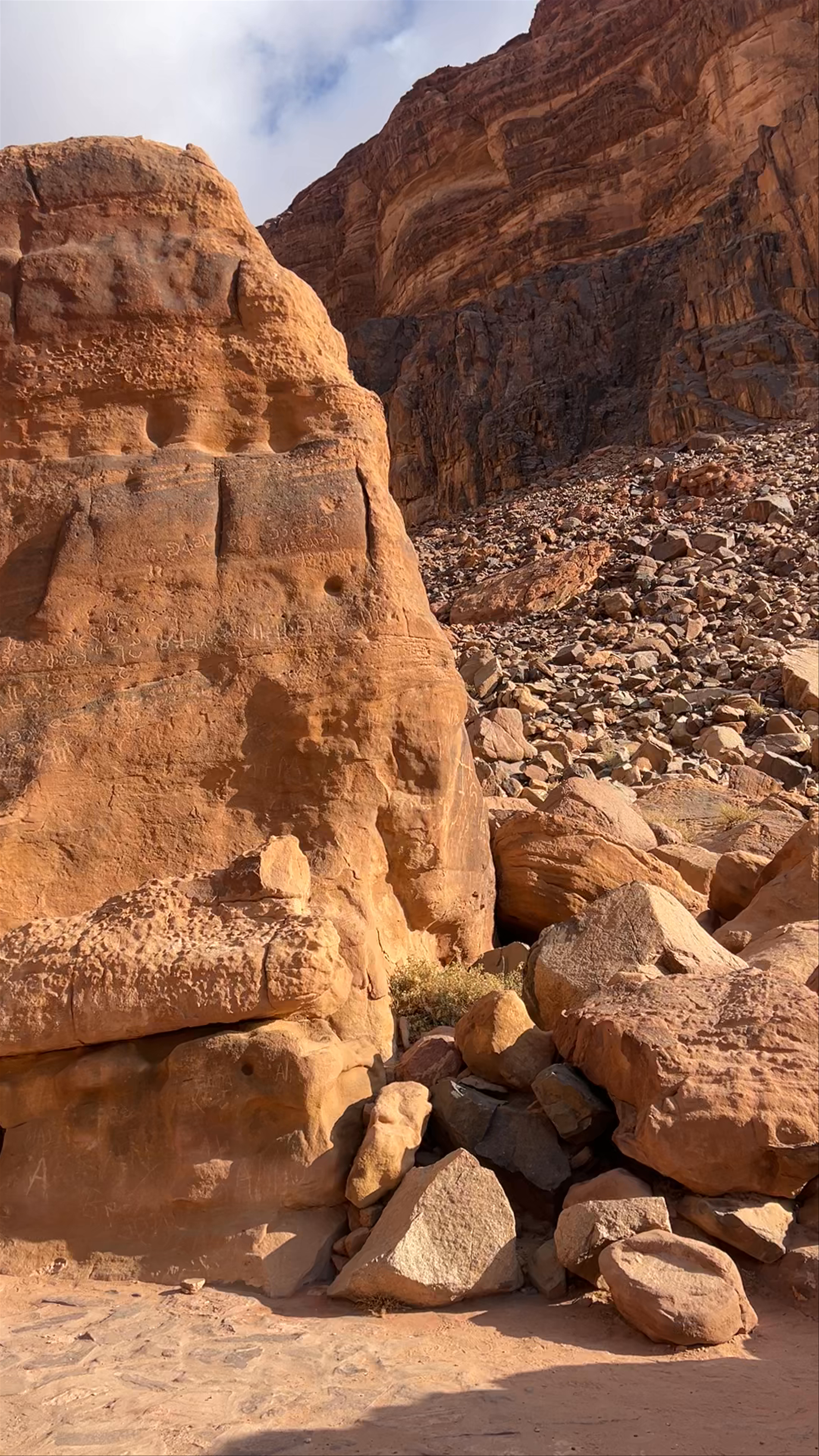 Alameleh Inscriptions - wadirum