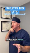 @therealdrsterry on facelift versus neck lift