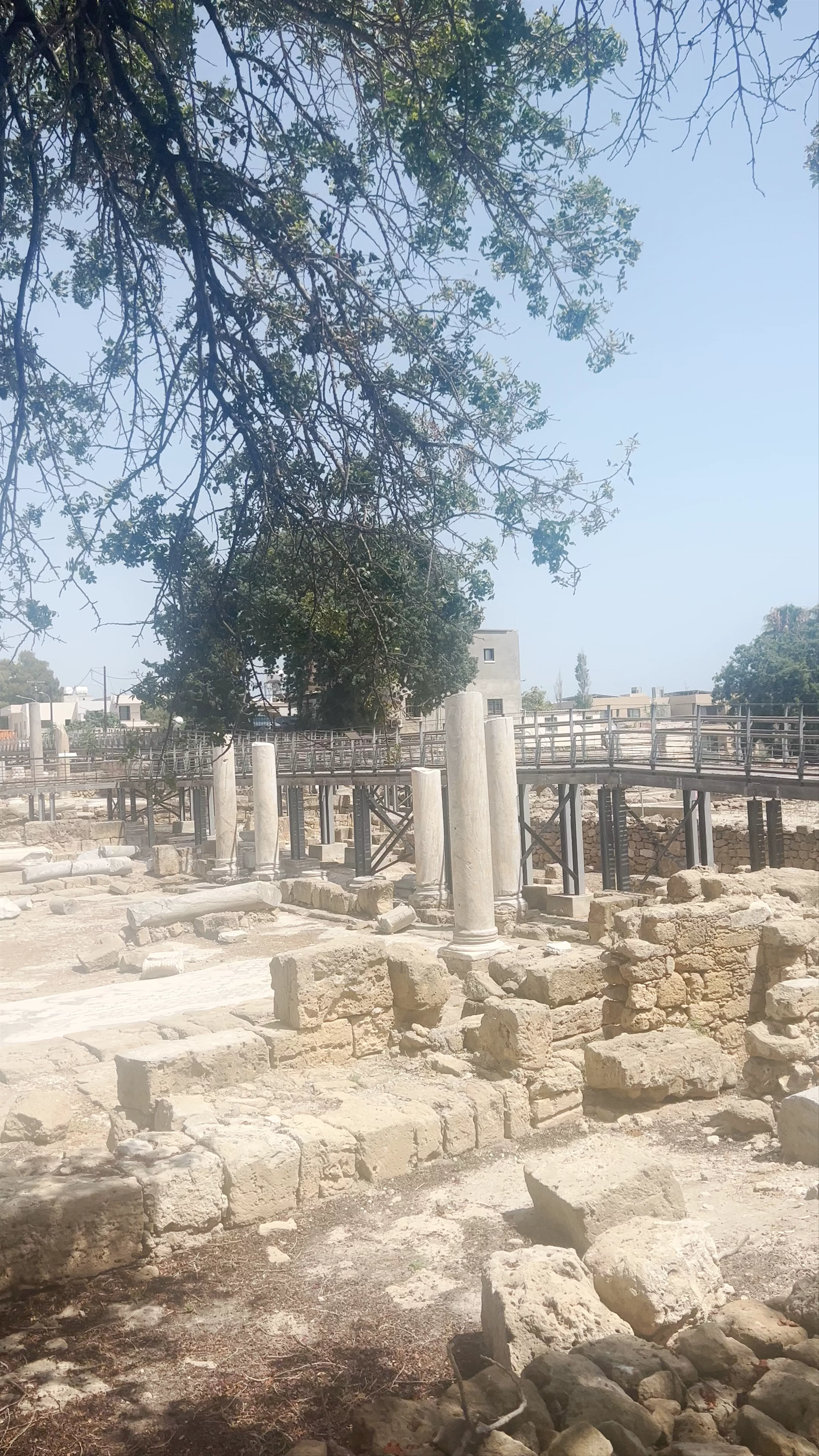 St Paul's Church and archeological site