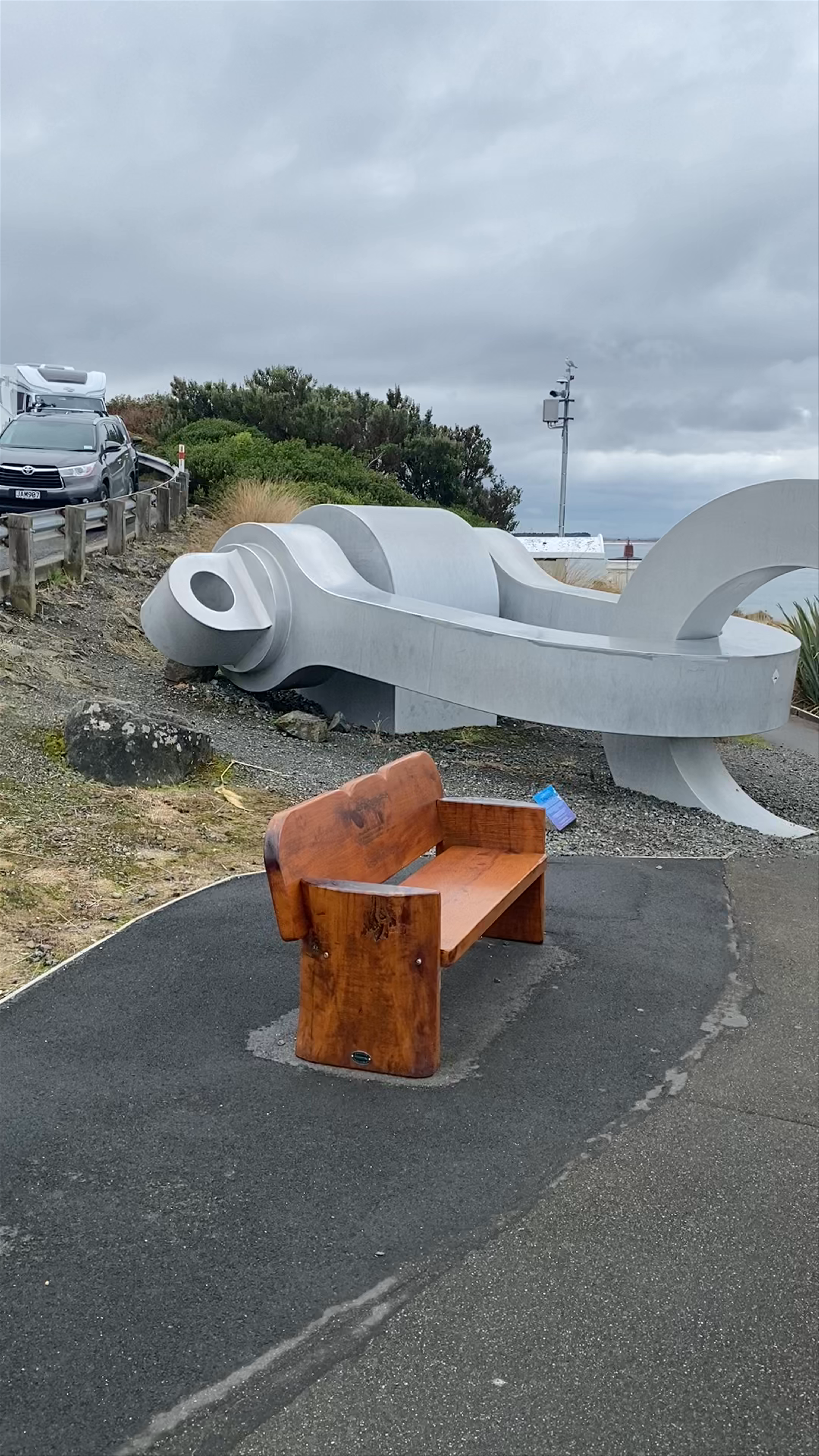 Giant Anchor Chain Sculpture Ward Parade