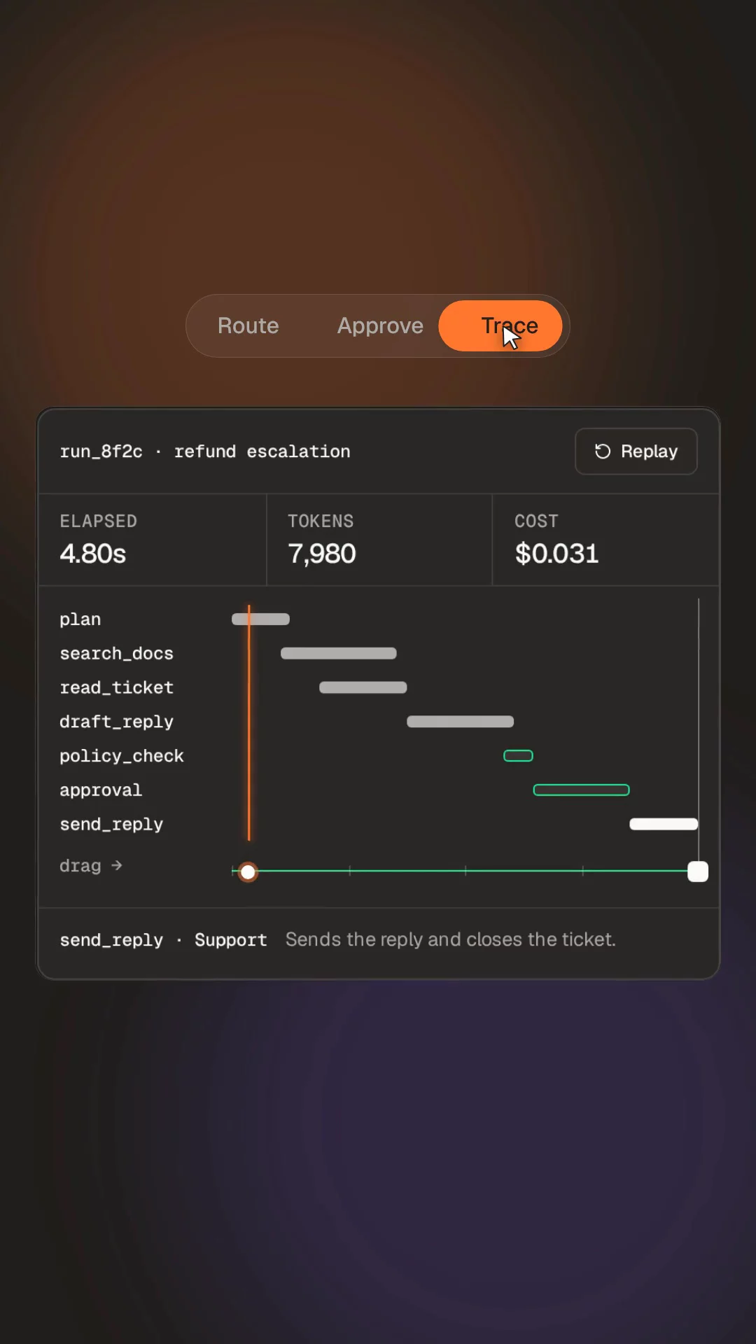 Your AI startup needs more than a website. It needs gravity.Eventide: a Framer template with a real black hole at its core. Routing, approvals, trace replay and 10+ pages, ready to ship.$123 · one-time → aidancreates.spaceMusic: "EDM Detection Mode" Kevin MacLeod (incompetech.com), CC BY 4.0