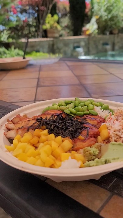 Wow Poki - Unagi bowl - Hawaiian Near Me - San Clemente, California