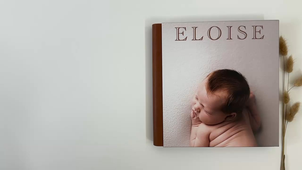 ANI Portraits - Newborn Photography Los Angeles Studio - Handcrafted Luxury Baby Photo Album Keepsake by Ani Portraits - Session Photography Near Me - Glendale, California