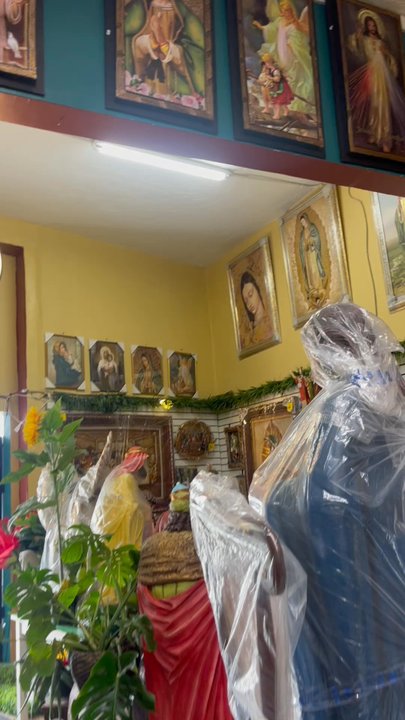 San Juditas Religious Articles - Inside the store - Religious Items Near Me - Long Beach, California