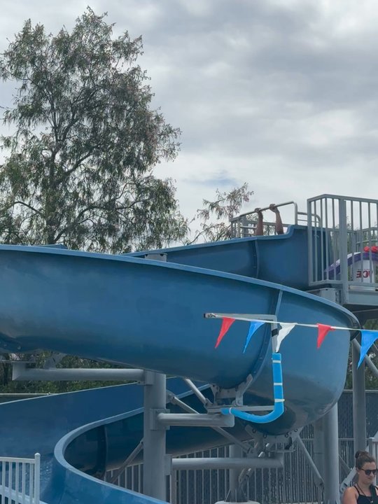 Sedona Community Pool - We had so much fun going down that water slide - Swimming Pools Near Me - Sedona, Arizona