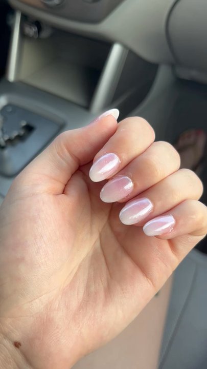 LV Nails - Wedding nails came out perfect, super cute and calm spot. - Nail Technicians Near Me - Georgetown, Texas