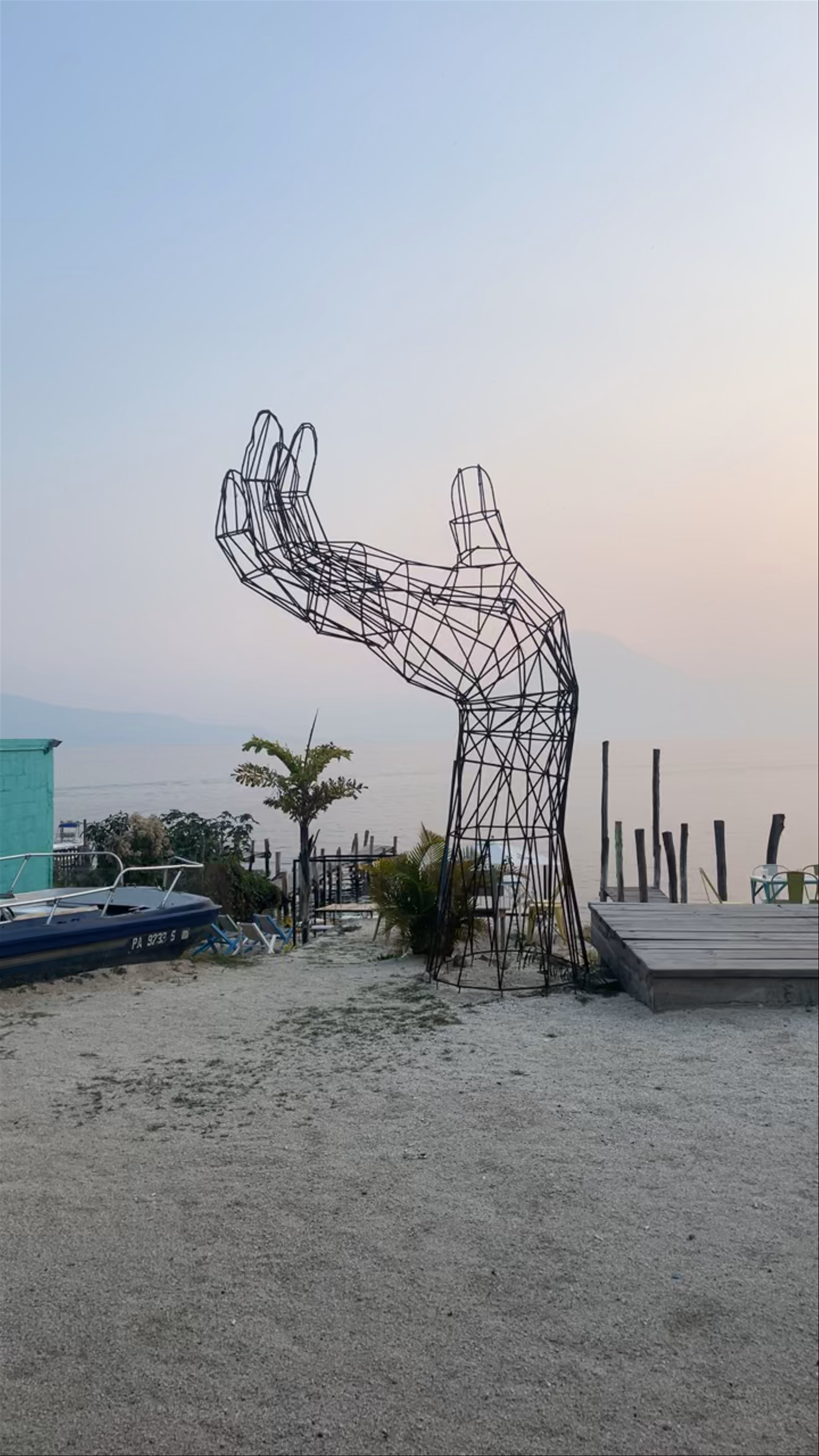 Sunset Serenity at Selina Beach Bar, Panajachel, Guatemala