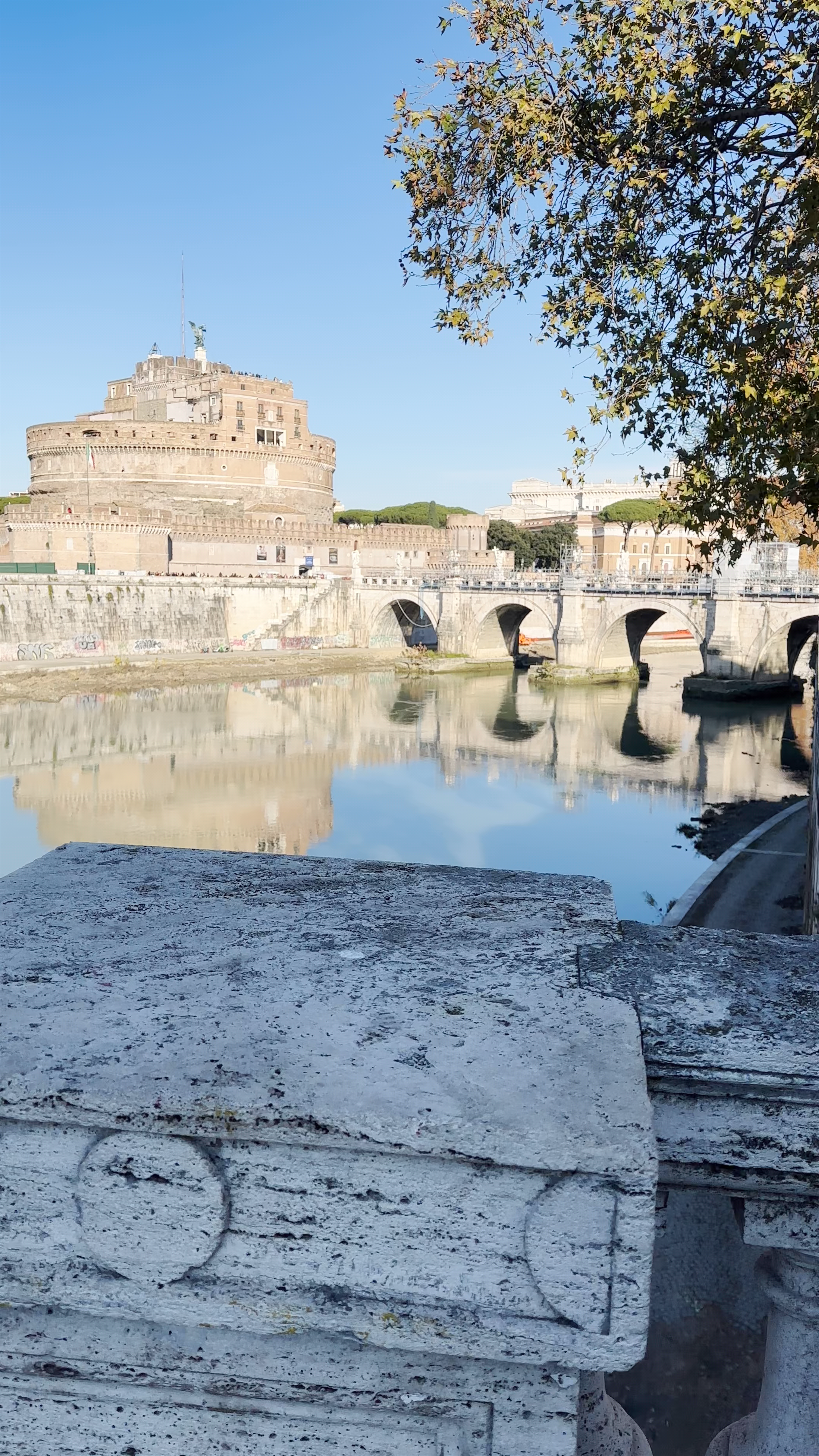 Ponte Vittorio Emanuele II: Historic Bridge Views in Rome