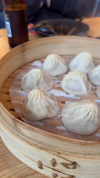 Dough Zone Dumpling House - Harbor Steps - Steaming soup dumplings - Chinese Near Me - Seattle, Washington