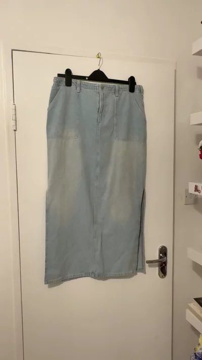 Asos Denim Maxi Skirt
