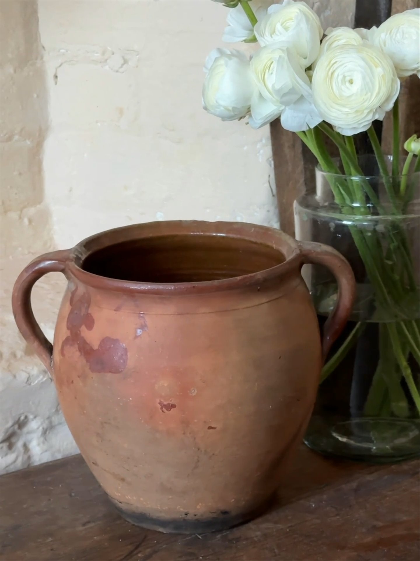 Antique Terracotta Confit Pot