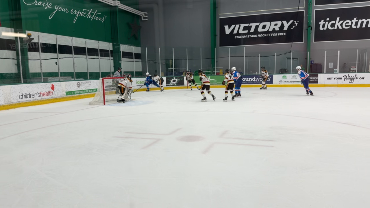 London Arel's Stunning One-Timer Goal at Dallas Tournament