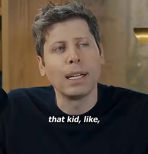 Sam Altman a kid born today will