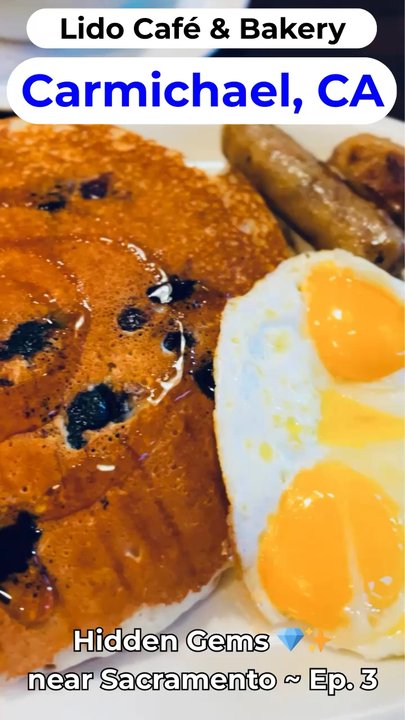 Lido Cafe - The BEST Breakfast near Sacramento, CA | Hidden Gems near Sacramento ~ Episode 3 | The Foodie Nomads - Comfort Food Near Me - Carmichael, California