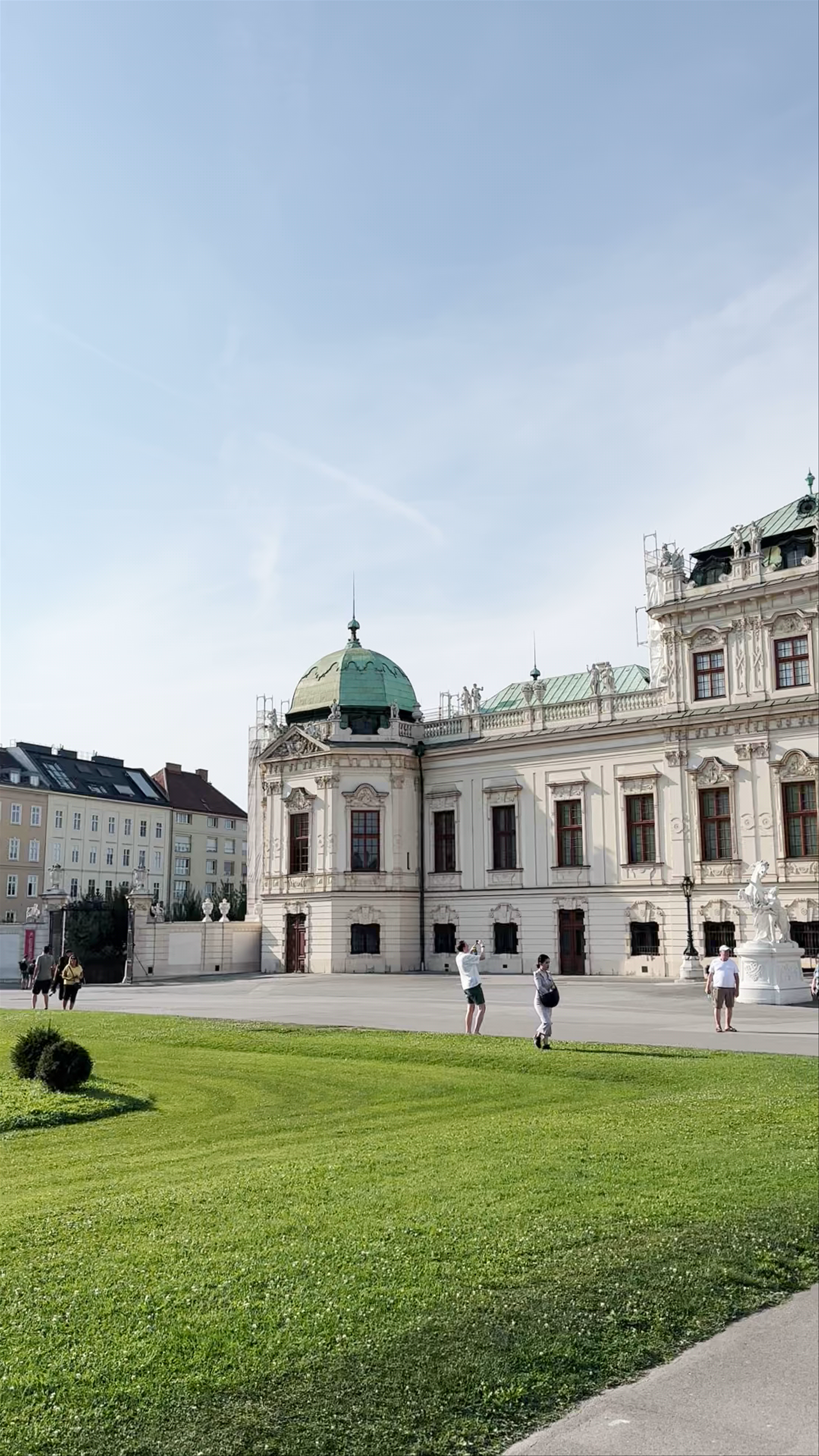 Großes Bassin at Belvedere Palace Gardens, Vienna