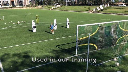 5 shot shooting drill | Developing movement inside the box
