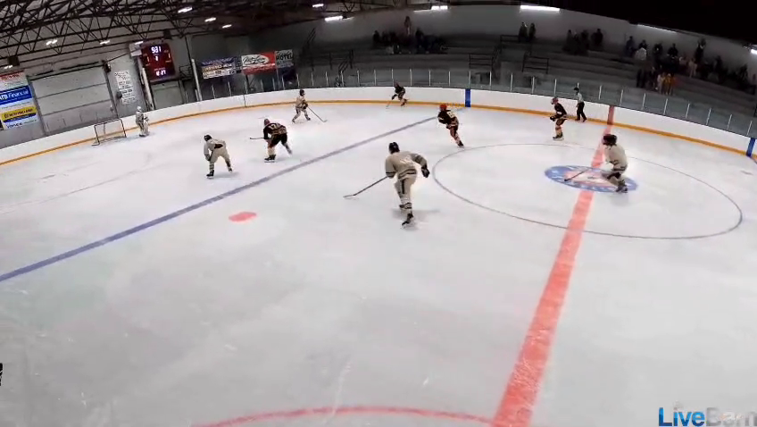 Sebastian Puzyrnikov's Stunning Goal with Bow Valley Yeti U18