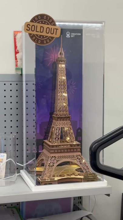 Rolife - Cool Eiffel Tower that lights up - Arts & Crafts Near Me - Santa Clara, California