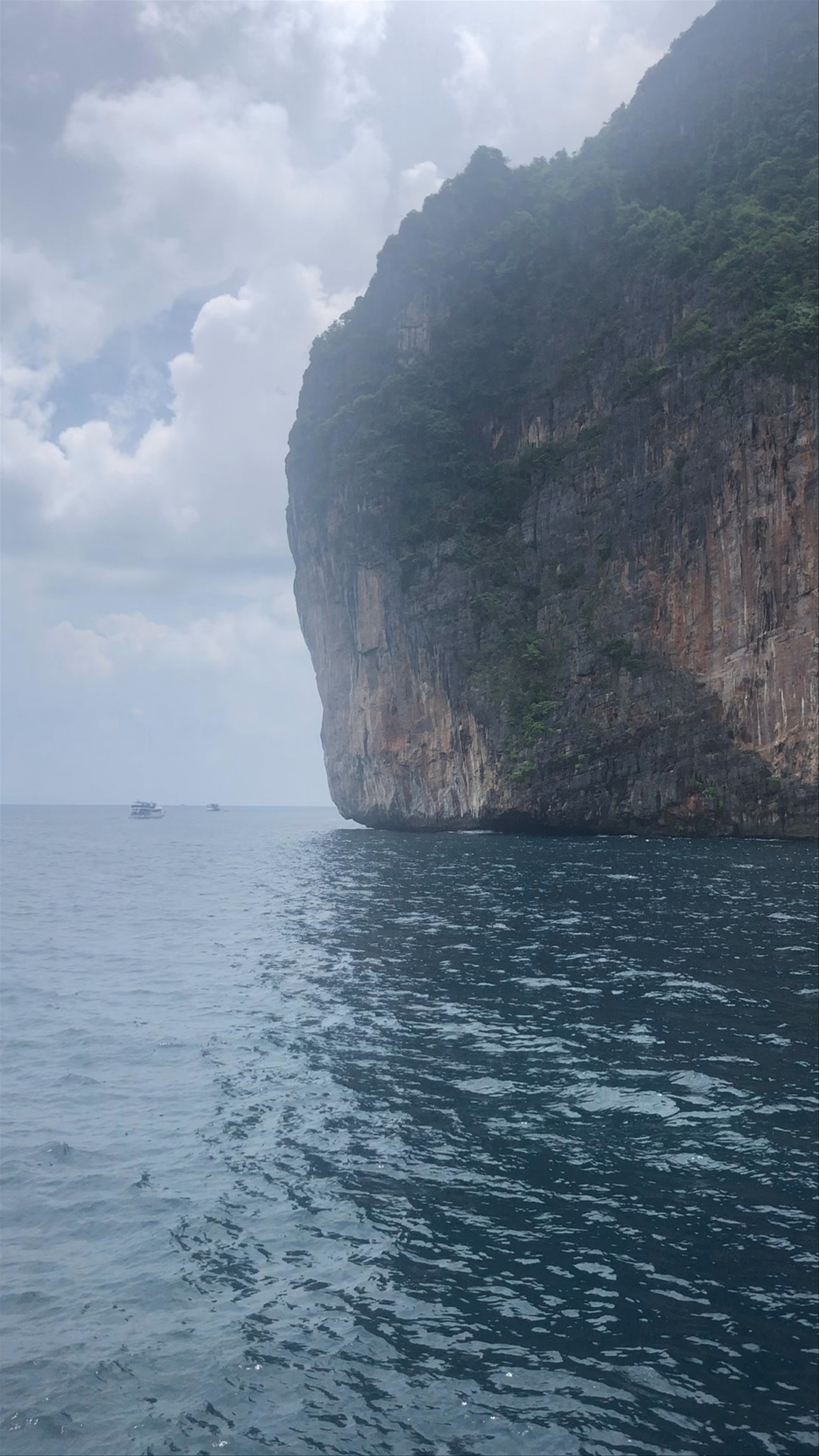 Stunning Coastal Cliffs of Phi Phi Islands, Thailand