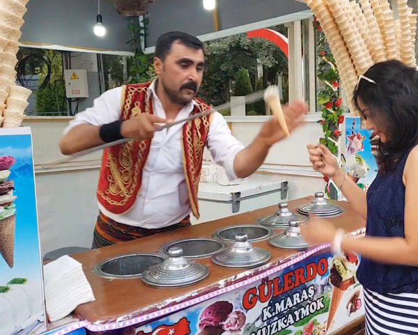 Photo of Turkish ice-cream tr