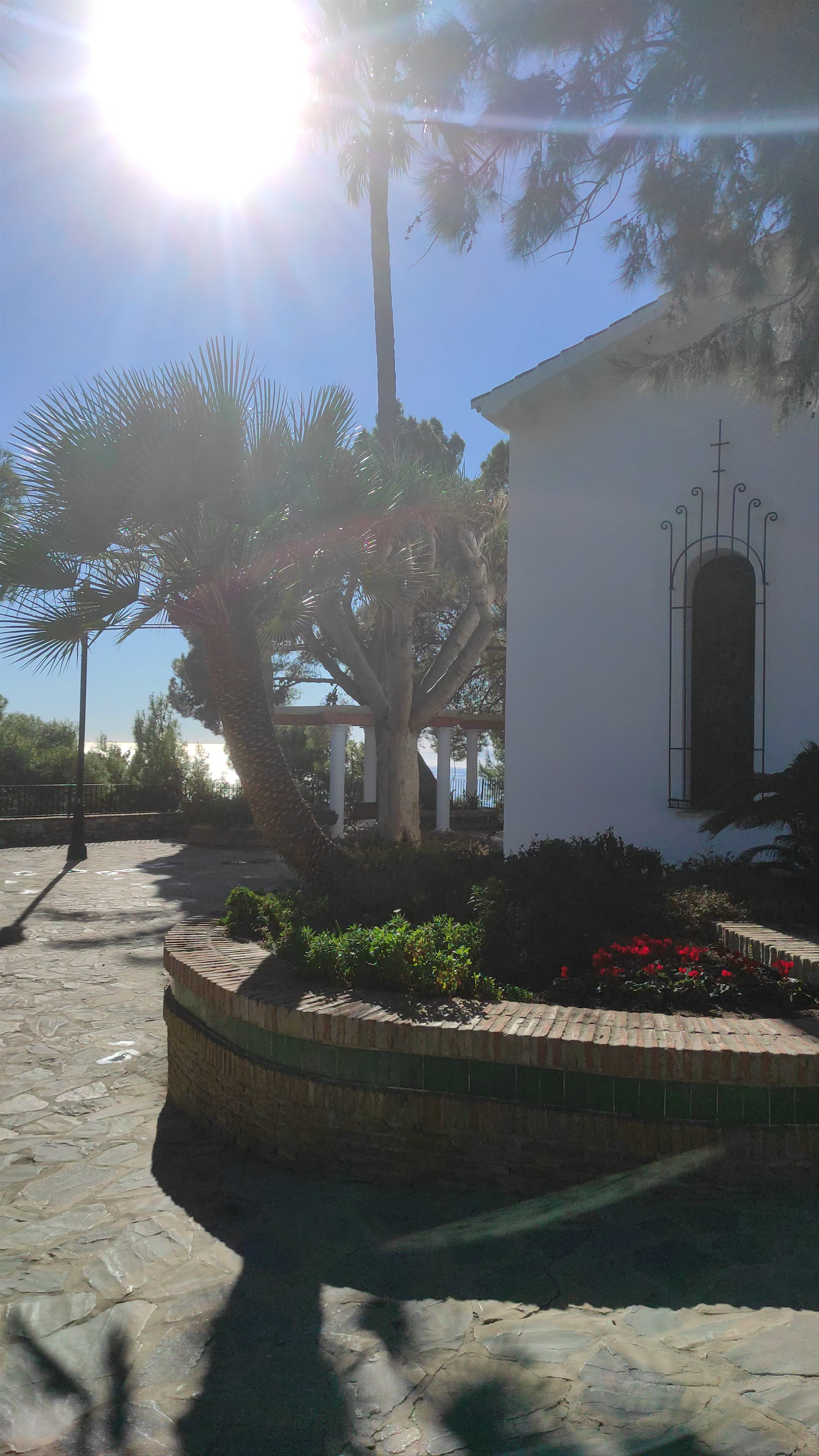 Sunlit Serenity at Iglesia de Santo Domingo de Guzmán, Benalmádena