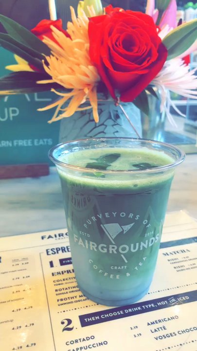 Fairgrounds Coffee and Tea - Flower Power Drink - Coffee & Tea Near Me - Chicago, Illinois