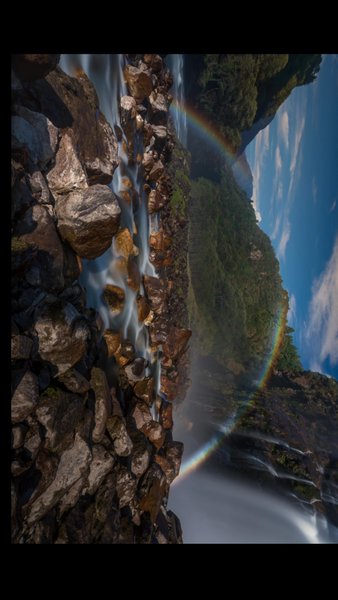 Photo of The Rainbow Fall Fro